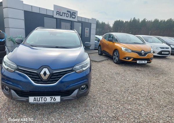 Renault Kadjar cena 58900 przebieg: 109000, rok produkcji 2017 z Lębork małe 781